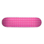 Rosa Band-Skateboard Bedruckte Skateboarddecks