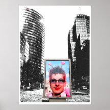 Rosa Berlin Plakatdrucke