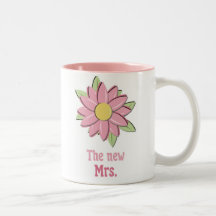 Rosa Blume die neue Frau Tee Tasse
