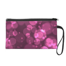 Rosa Bokeh MusterWristlet