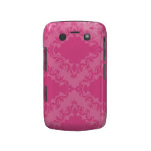 Rosa Damast-Muster-BlackBerry-Case-Mate Blackberry Hülle