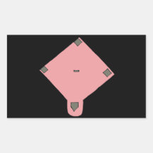 Rosa Diamant Stickers