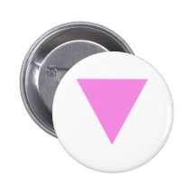 Rosa Dreieck Anstecknadelbuttons