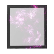 Rosa Elefant-Nebelfleck Memo Notiz Pads