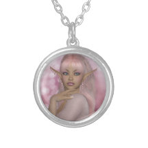 Rosa Elf Halsketten