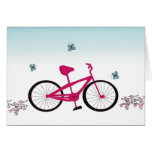 Rosa Fahrrad Karten