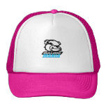 Rosa Fernlastfahrer-Hut Baseballcap