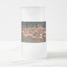 Rosa Flamingogruppe, Lose des Flamingobildes! Tasse