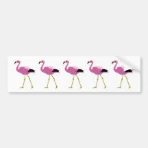 Rosa Flamingos Auto Aufkleber