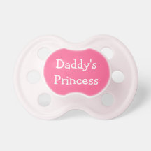Rosa Friedensstifter Baby der Prinzessin des Vatis Schnuller