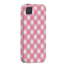 Rosa Gingham iPhone 4 Fall Vibe iPhone 4 Hülle