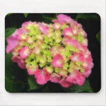Rosa Hydrangea Mousepad