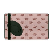 Rosa Kronen iPad Hüllen