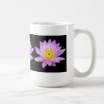 Rosa Lotos-Blumen-Kaffeetasse-Becher