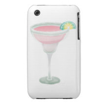 Rosa Margarita iPhone 3 Case-Mate Hülle