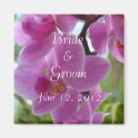 Rosa Orchideen-Save the Date Magnet Magnete