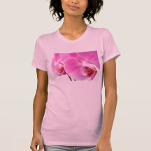 Rosa Orchideen-T-Shirt