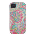 Rosa Paisley Vibe iPhone 4 Hülle