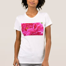 Rosa Pfingstrosen-Hemd