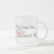Rosa Prinzessin · Wenn die Krone… passt Tee Tasse