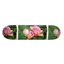 Rosa Rosen-KnospeSkateboard Bedruckte Skateboarddecks