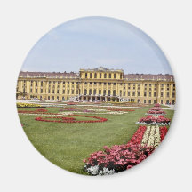 Rosa Schonbrunn Schloss, Blumen Wiens, Österreich Kühlschrankmagnete