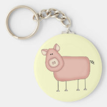 Rosa Schwein-T-Shirts und Geschenke Schlüsselbänder