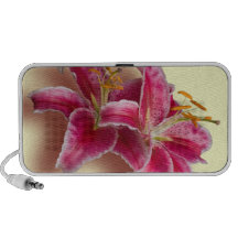 Rosa Stargazer-Lilien iPod Speaker