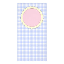 Rosa Torte. Erdbeertörtchen. Blaue Kontrolle Bilderkarten