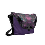 Rosa und blaues Medaillon Kurier Taschen