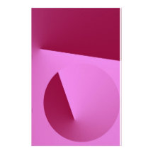 Rosa Winkel Personalisierte Büropapiere