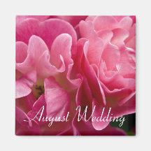 Rose:: August-Hochzeits-Magnet