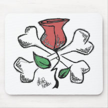 Rose Mauspad