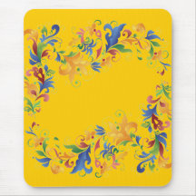 Rosemaling Mauspad