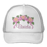 Rosen-Band-Hochzeit - Braut Baseball Kappen