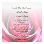 Rosen-Liebe-Blumenblätter, die Einladung Wedding s