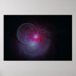 Rosen-Nebelfleck Poster