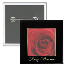 Rosen-Ring-TrägerPin KRW eleganter Anstecknadelbuttons
