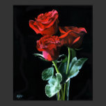 "Rosen sind Rot" 15" x 18" Kunst-Druck poster