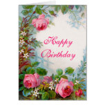 ROSEN u. JASMINE, alles Gute zum Geburtstag Grußkarten