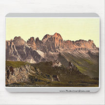 Rosengarten Gruppe von Schlern, Tirol, Austro-Hung Mauspad