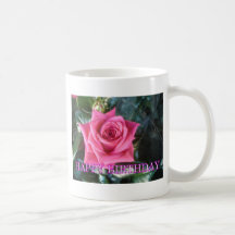Rosengeburtstag Tasse