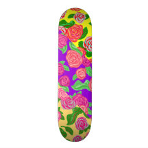 Roses #3 - Girly Skateboard