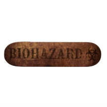 Rostige Biogefährdung Personalisierte Skateboarddecks
