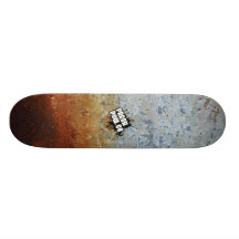 Rostiges Skateboard Individuelle Skateboards