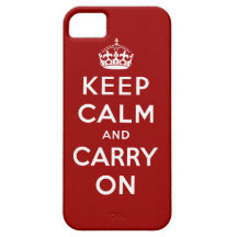 Rot behalten ruhig und machen iPhone 5 Fall weiter iPhone 5 Etuis