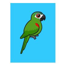 Rot-geschulterter Macaw Postkarte