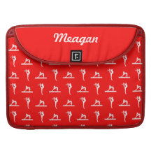 Rote Gymnastik-MacBook Pro-Hülse MacBook Pro Sleeve