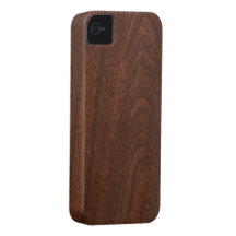 rote hölzerne Beschaffenheit iPhone 4 Etuis