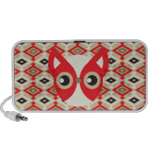 Rote Katze Tragbare Speaker